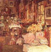 The Room of Flowers Childe Hassam